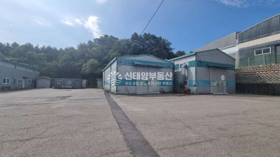 경기 화성효행구 정남면 백리 1,2,3동 사진O I 공장임대 I 대로변인접 I 대형차량 진입가능 월세 매물번호 10041 사진 1