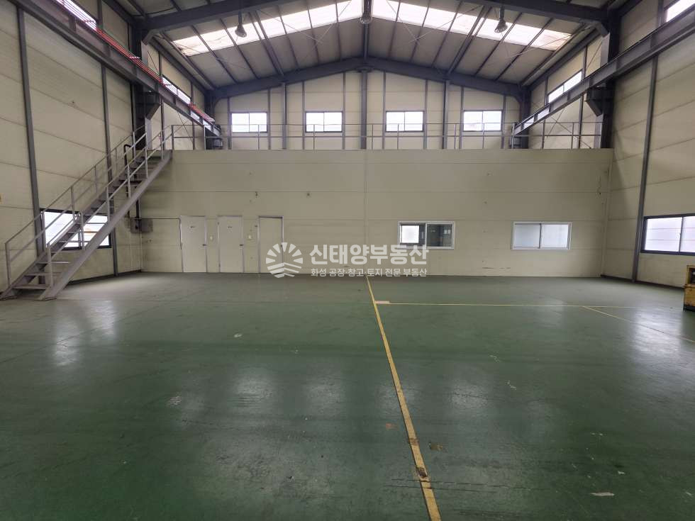 경기 화성만세구 팔탄면 창곡리 A동 공장임대 I 남비봉ic 근접 I 내부사무실 월세 매물번호 10012 사진 2